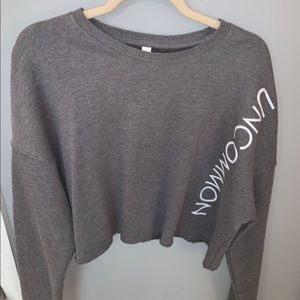 Uncommon James cropped sweatshirt